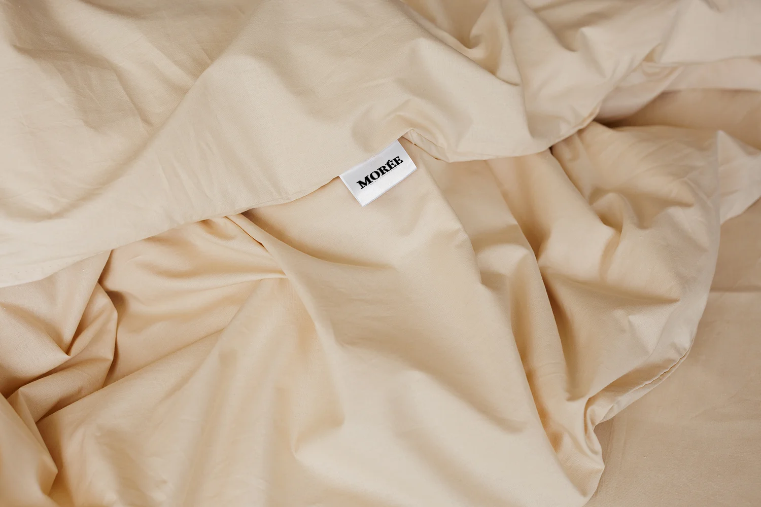 Parure de Lit 100% coton – Vanille Douce | Morée