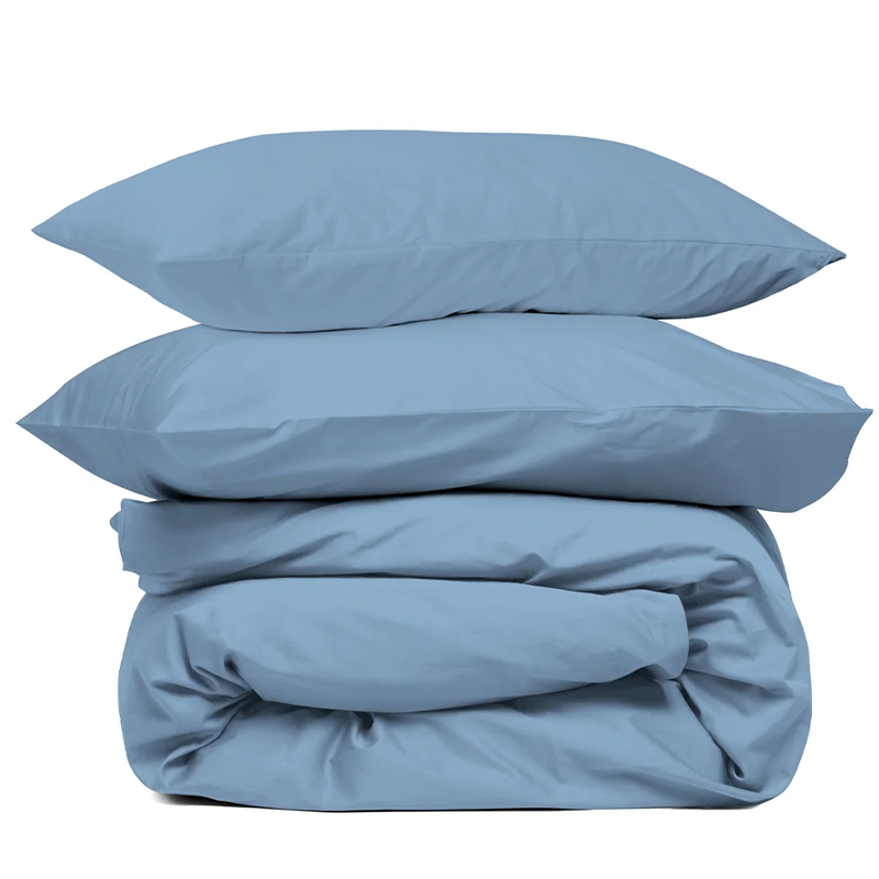 Parure de Lit 100% coton – Brume d’Azur | Morée