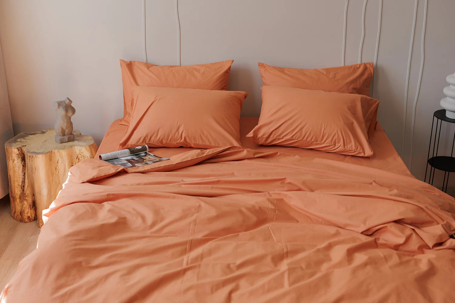 Parure de Lit 100% coton – Terre d’Ambre | Morée