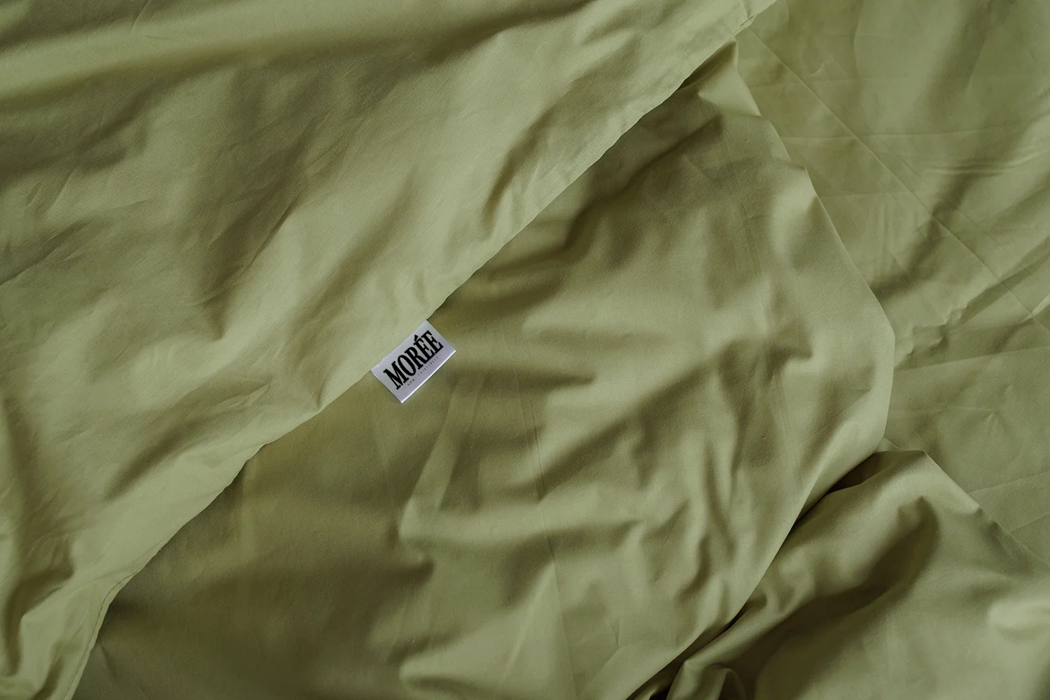 Parure de Lit 100% coton Sage Élégance | Morée