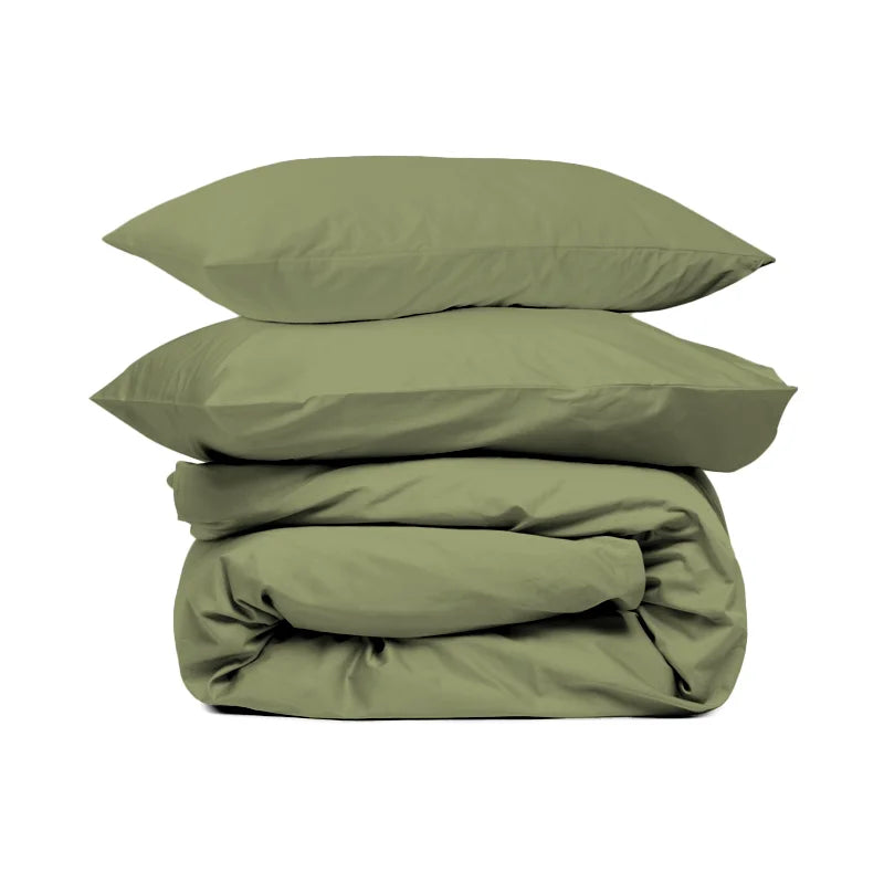 Parure de Lit 100% coton Sage Élégance | Morée