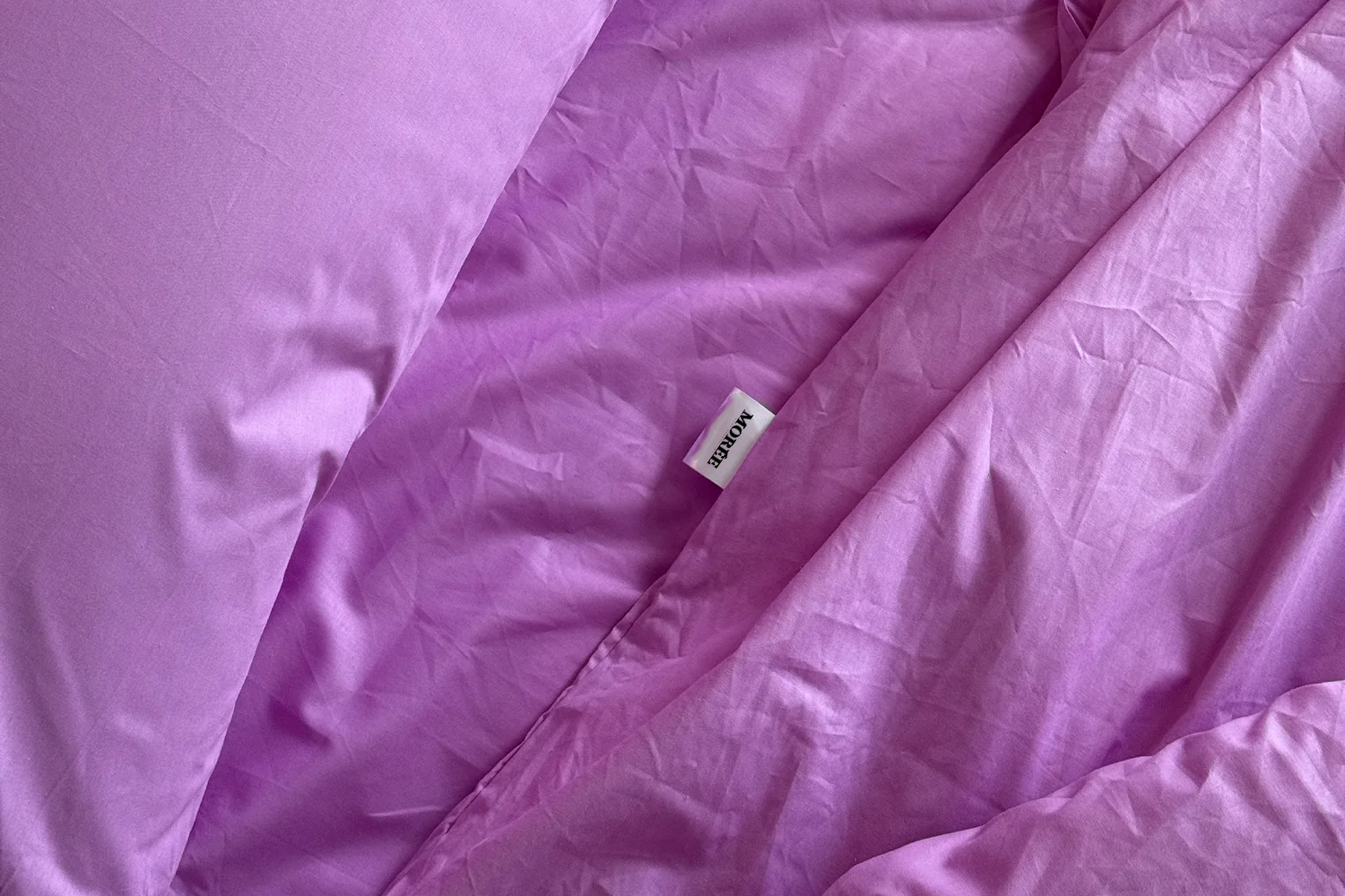 Parure de Lit 100% coton – Lilas Enchanté | Morée