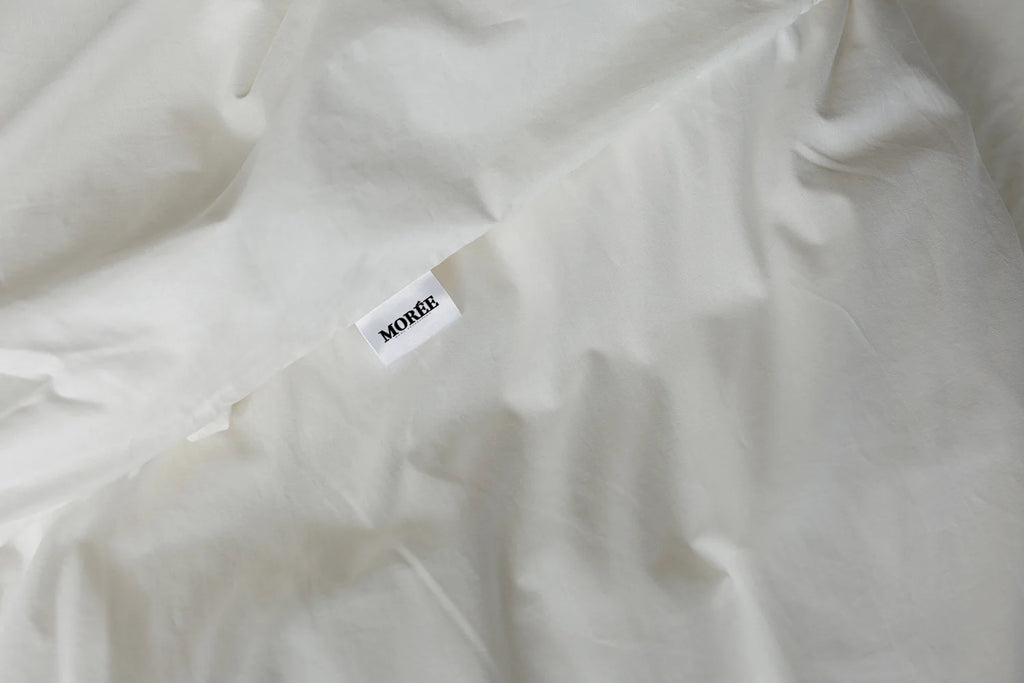 Parure de Lit 100% coton – Ivoire Élégance | Morée