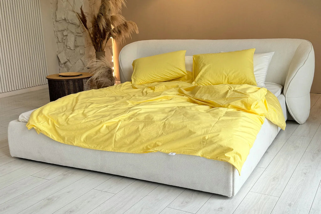 Parure de Lit 100% coton – Soleil Doux | Morée