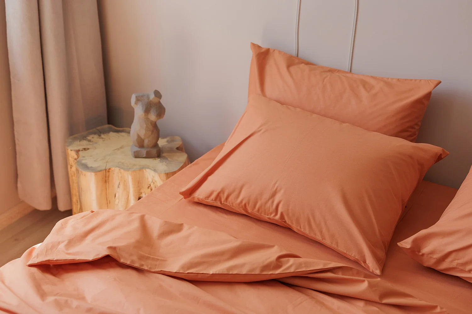 Parure de Lit 100% coton – Terre d’Ambre | Morée