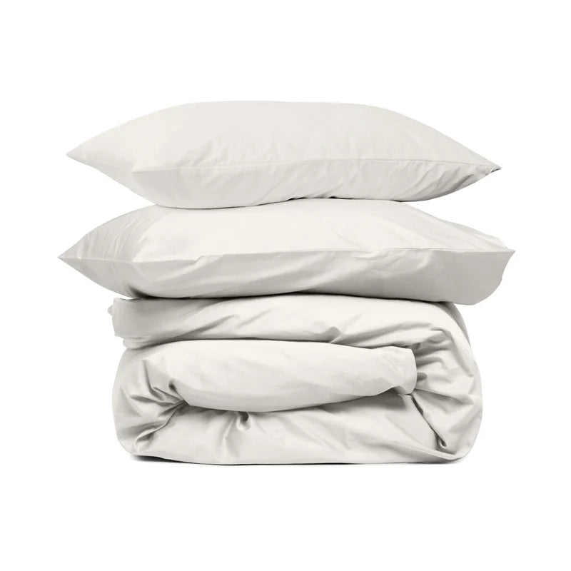 Parure de Lit 100% coton – Ivoire Élégance | Morée